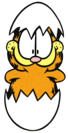 Garfield Easter Egg