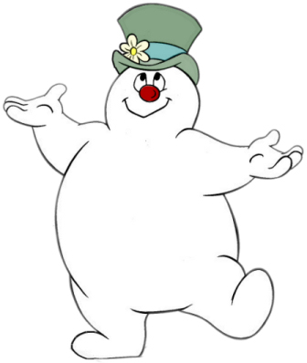 Snowman Coloring Pages on Family Friendly Famous Christmas Cartoon Character Clipart Images